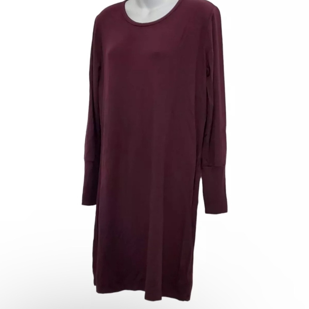 Athleta Elegant Burgundy Women's Dress
